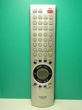 【中古】東芝 テレビ受像機遠隔操作 CT-90048
