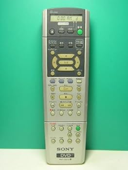 【中古】SONY ヴィデオディスク遠隔操作 RMT-D207J