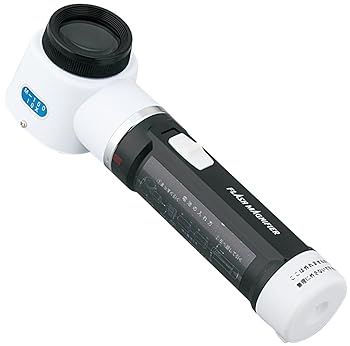 【中古】新潟精機Niigataseiki BeHAUS 日本製 ルーペ LEDライト付 10倍 M-100II