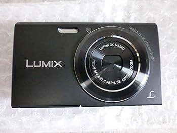 【中古】パナソニック デジタル写真機 ルミックス FH10 光学5倍 黒いこと DMC-FH10-K