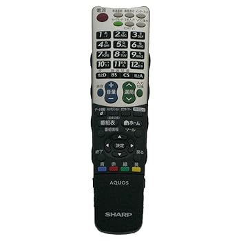 【中古】【39shop】0126380044★RRMCGA835WJSA テレビリモコン シャープ SHARP(非常に良い)｜アトリエ絵利奈