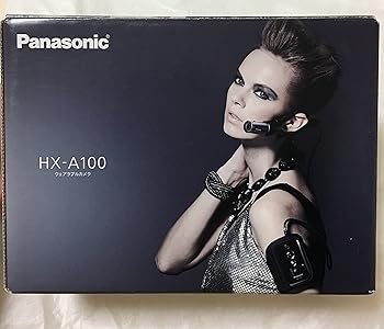 【中古】パナソニック ウェアラブルカメラ 黒いこと HX-A100-K