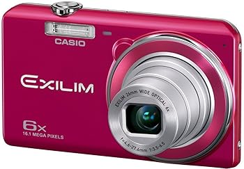 【中古】【39shop】CASIO★デジタルカメラ EXILIM 1610万画素 6倍 レッド EX-ZS20RD(非常に良い)|アトリエ絵利奈