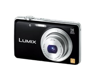 【中古】パナソニック デジタル写真機 ルミックス 黒いこと DMC-FH6-K
