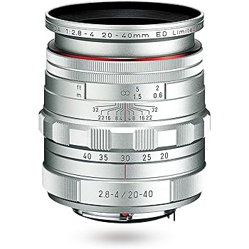【中古】ペンタックス HD PENTAX-DA 20-40mmF2.8-4ED Limited DC WR シルバー 標準ズームレンズ APS-Cサイズ用高品位リミテッドレンズ・アルミ削り出しボ