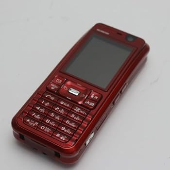 【中古】SONY FOMA SO902i レッド×レッド