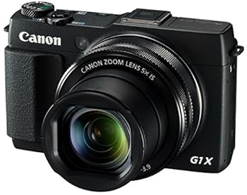 【中古】Canon デジタル写真機 Power Shot G1 X Mark II 光学5倍望遠レンズ F値2.0 黒いこと PSG1X MARKII