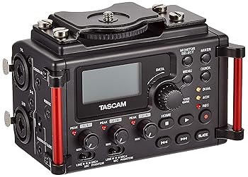 【中古】【39shop】TASCAMタスカム★DR-60DMKII DSLR用 リニアPCMレコーダー/ミキサー 4トラック デジタル一眼レフカメラ用 ミラーレス 動画撮影 Youtube Vlog 収録（良い）｜アトリエ絵利奈