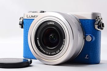 【中古】【39shop】パナソニック★ミラーレス一眼カメラ GM1S レンズキット ブルー DMC-GM1SK-A(非常に良い)|アトリエ絵利奈