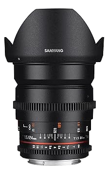 【中古】【39shop】Samyang★SYDS24M-C VDSLR II 24mm T1.5 広角シネレンズ Canon EFカメラ用(非常に良い)｜アトリエ絵利奈 162,301円