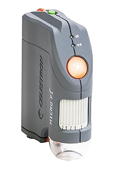 【中古】国内定め事品 CELESTRON Wi-Fi相応う デジタルマイクロスコープ マイクロファイ CE44313