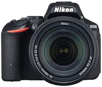 【中古】Nikon デジタル一眼レフカメラ D5500 18-140 VR レンズキット ブラック 2416万画素 3.2型液晶 タッチパネル D5500LK18-140BK