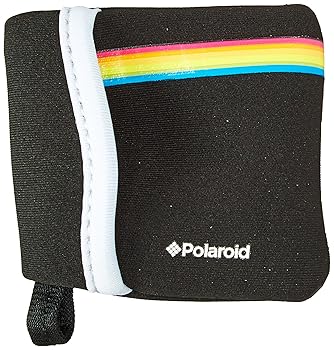 【中古】Polaroid Cube/正六面体 デジタルビデオアクションカメラ用 ネオプレーン製 合切袋 黒いこと