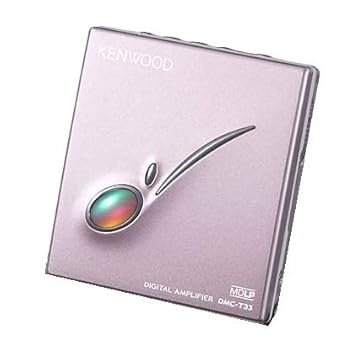 【中古】KENWOOD ケンウッド JVC DMC-T33-P さくら色 携帯型MD電気蓄音機MD生まれ変わり専用機/MDウォークマン