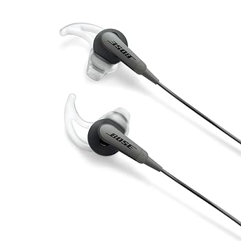 【中古】【39shop】Bose★SoundSport in-ear headphones イヤホン チャコール(非常に良い)|アトリエ絵利奈