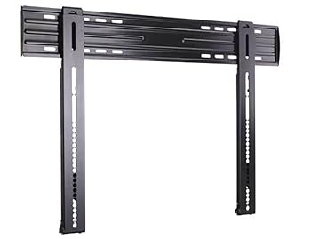 【中古】Milestone AV Technol 飾りつけ金具 超薄型据えつける 相応うTV大きさ 37V型~70V型 黒いこと LL11-B1