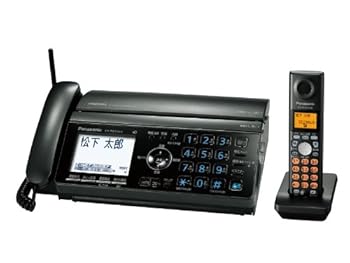【中古】【39shop】パナソニック★おたっくす デジタルコードレスFAX 子機1台 ブラック KX-PW520DL-K(非常に良い)|アトリエ絵利奈
