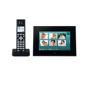 【中古】シャープ デジタルコードレス電話機 子機1台タイプ ブラック系 JD-7C1CL-B