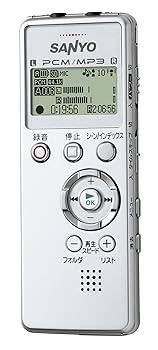 【中古】SANYO リニアPCMレコーダーシルバー ICR-PS004MS 5,909円