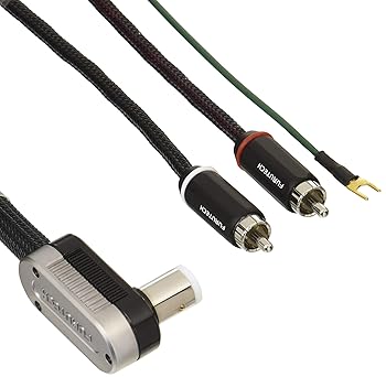 【中古】FURUTECH ADL Agフォノケーブルシリーズ L-DIN/RCA 1.2m 1本 AG12L