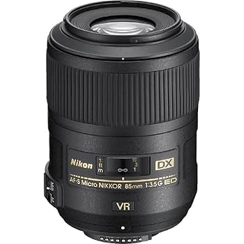 【中古】AFSDXMC85GVR 水晶体 デジタル一眼二眼レフ専用 AF-S DX Micro 85粍 F3.5G ED VR