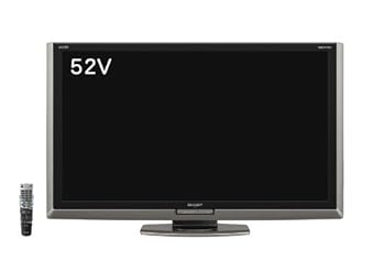 【中古】シャープ 52V型 液晶 テレビ AQUOS LC-52LX フルハイビジョン 2009年モデル
