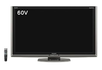 【中古】シャープ 60V型 液晶 テレビ AQUOS LC-60LX1 フルハイビジョン 2009年モデル