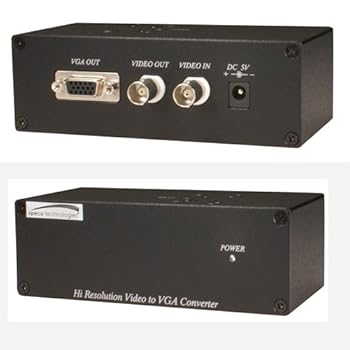 【中古】複合ビデオ信号をVGAモニタにビューを使用 ? 高解像度