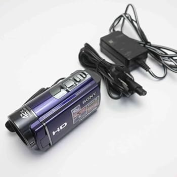 【中古】SONY デジタルHDビデオカメラレコーダー CX180 ブルー HDR-CX180/L