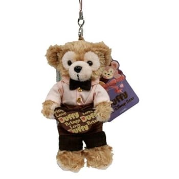 【中古】【39shop】TDS★2011 スウィート・ダッフィー ダッフィー ぬいぐるみストラップ　東京ディズニーシー限定 Duffy(非常に良い)｜アトリエ絵利奈