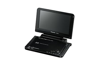 【中古】パナソニック ポータブルブルーレイプレーヤー ブラック DMP-B200-K