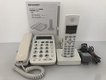 【中古】シャープ デジタルコードレス電話機 子機1台 1.9GHz DECT準拠方式 JD-G30CL
