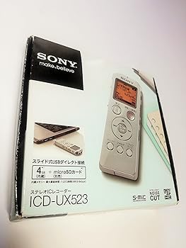 【中古】SONY ステレオICレコーダー UX523 4GB ピンク ICD-UX523/P