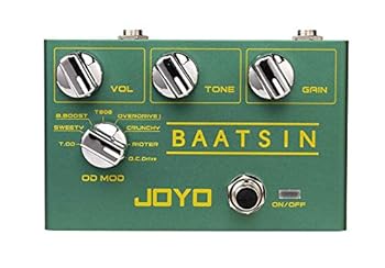 【中古】国内正規品JOYO ジョーヨー エフェクター R-11 BAATSIN バットシン オーバードライブ/ディトーション ペダル 14,224円