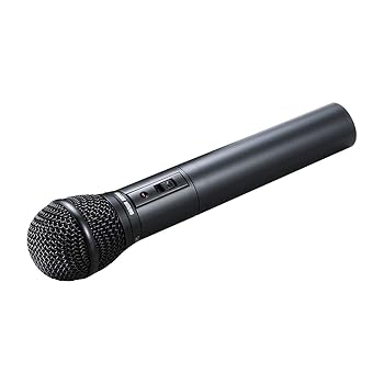 【中古】サンワサプライ ワイヤレスマイク MM-SPHMW4