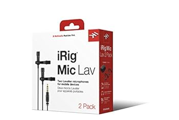 【中古】【39shop】IK★Multimedia iRig Mic Lav 2Pack ラベリアマイク ピンマイク国内正規品(非常に良い)|アトリエ絵利奈