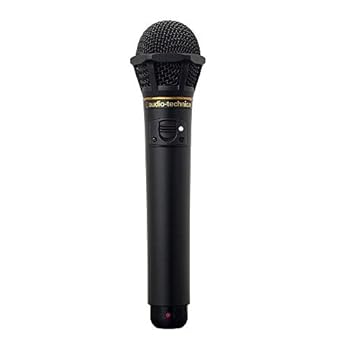 【中古】audio-technica 赤外線コードレスマイクロホン AT-CLM9000TX 2MHz帯,3MHz帯全8チャンネル切り替え可能AT-CLM900T,CLM990Tの後継品