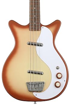 【中古】【39shop】Danelectro★ベースギター 59モデル ダブルカッタウェイ ロングスケール カッパーバースト(非常に良い)｜アトリエ絵利奈