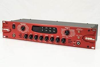 【中古】【39shop】Line6★/ POD PRO ギター用アンプシミュレーター&マルチエフェクター(良い)|アトリエ絵利奈