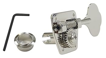 【中古】GOTOH ベース用ペグ、4L、ニッケル3016NX GB2-L-N