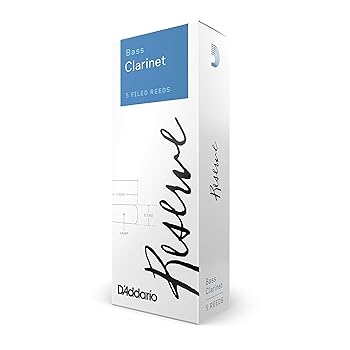 【中古】Rico D'Addario WoodWinds ダダリオ リード バスクラリネット用 RESERVE DER05305 硬さ:3.0+ 5枚入り 国内正規品