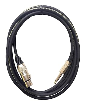 【中古】LiveLine マイクケーブル イタリア製XLRメス-国産1/4\
