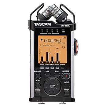 【中古】TASCAMタスカム DR-44WL VER2-J Wi-Fi繋ぎ合わせる相応う直線的PCMリコーダー ハンデリコーダー 集積回路 Youtube ASMR 快い音 24bit/96kHz ハイレゾ