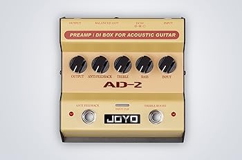 【中古】●国内正規品 JOYO ジョーヨー エフェクター アコースティックギター用 プリアンプ PREAMP DI BOX AD-2