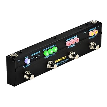 【中古】【39shop】SONICAKE★コンプレッサー オーバードライブ ディレイ リバーブ マルチエフェクター Twiggy Blues（良い）｜アトリエ絵利奈