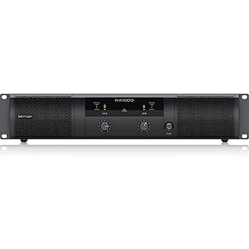 【中古】Behringer パワーアンプ 最大出力500Wx2 スピコンコネクター 超軽量クラスD設計 NX1000
