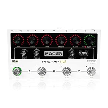 【中古】【39shop】Mooer★Preamp Live デジタルプリアンプモデラー ギターエフェクター(非常に良い)｜アトリエ絵利奈
