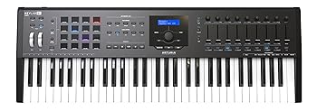 【中古】Arturia キーボード・コントローラー KeyLab mkII 61鍵盤 ブラック
