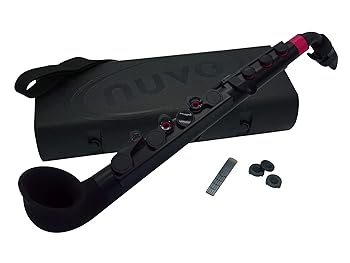 【中古】NUVO ヌーボ プラスチック製管楽器 サックス C調 jSax 2.0 ジェイサックス Black/Pink N520JBPK 専用ハードケース 国内正規品