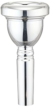 【中古】【39shop】バック★Bach トロンボーン マウスピース 5GO 小田桐寛之氏監修モデル 銀メッキ仕上げ 太管用(非常に良い)｜アトリエ絵利奈
